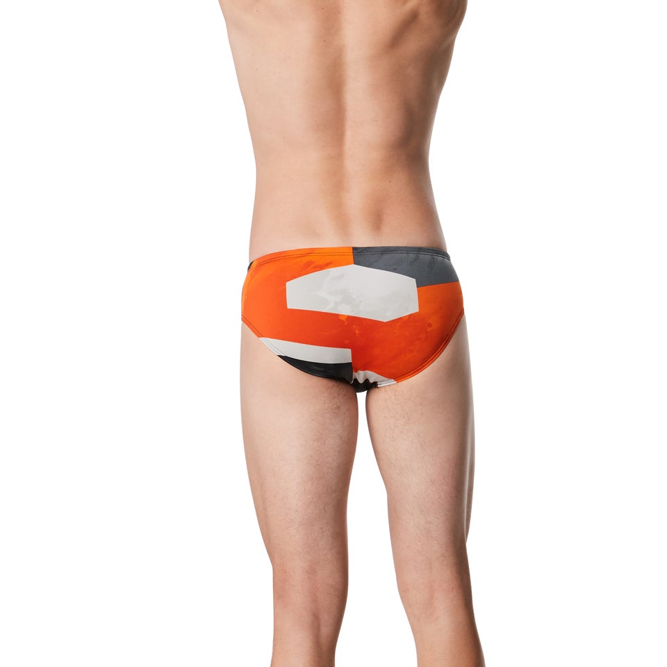 Men's Glimmer Brief Orange