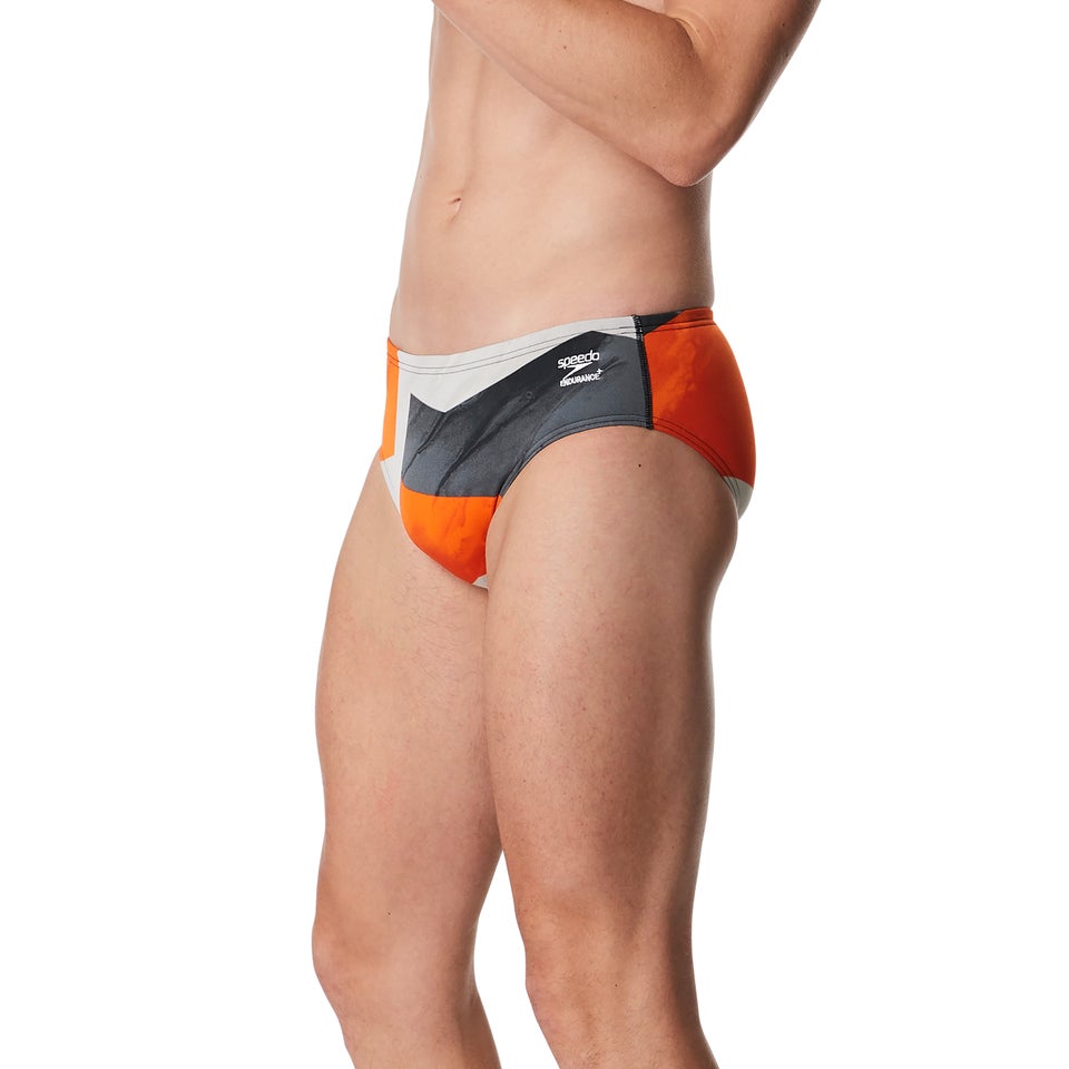 Men's Glimmer Brief Orange