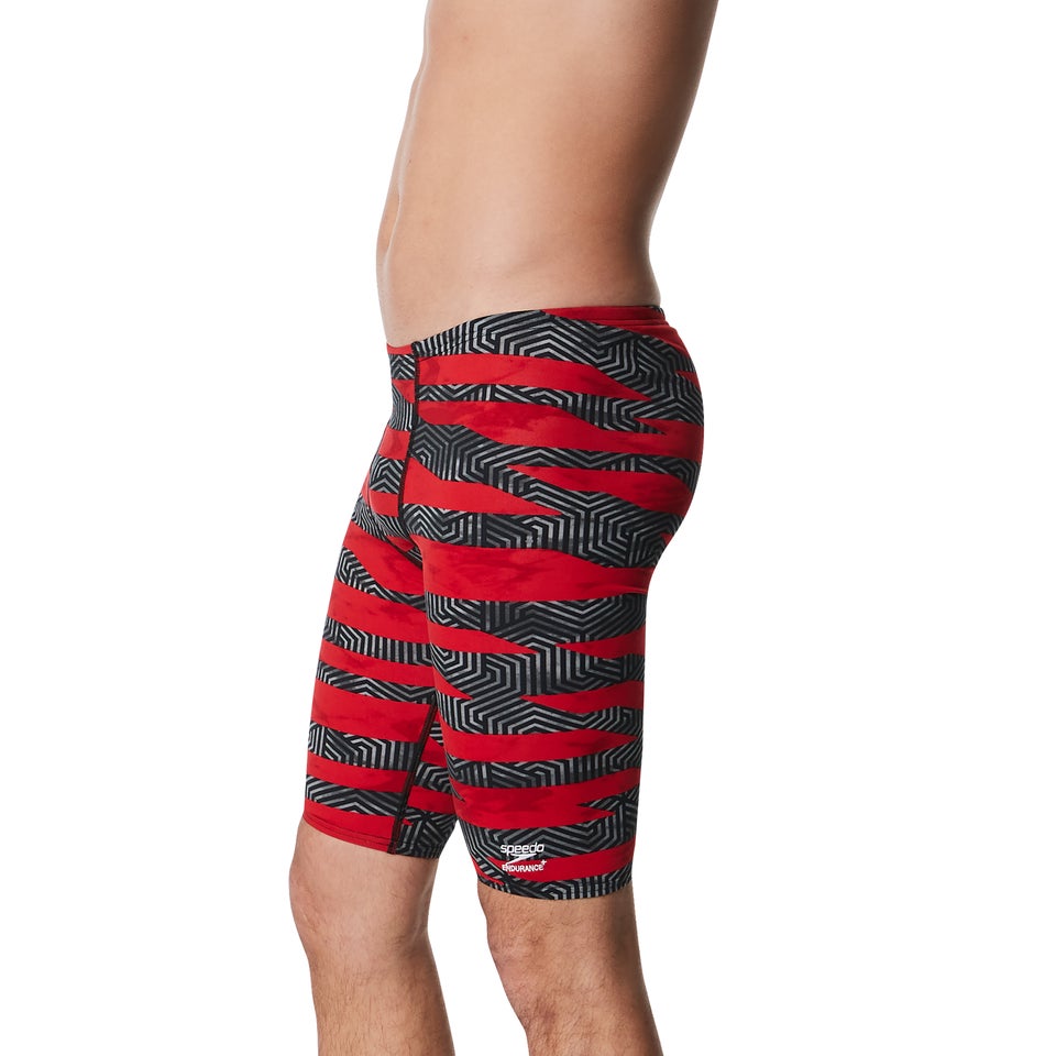 Men's Contort Stripes Jammer Red
