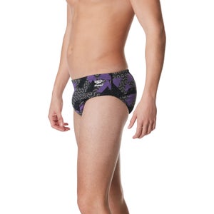Men's Ruse Blocks Brief Purple