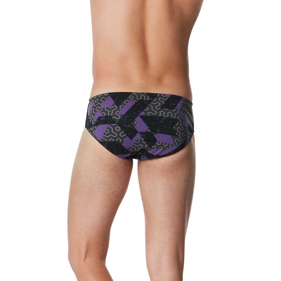 Men's Ruse Blocks Brief Purple