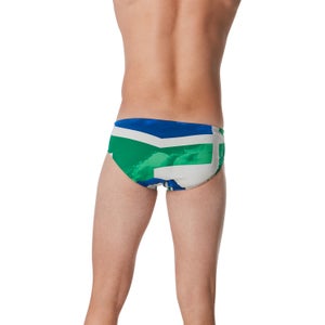 Men's Glimmer Brief Blue