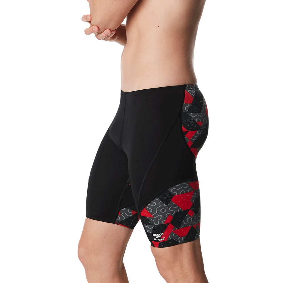 Men's Ruse Blocks Jammer Red