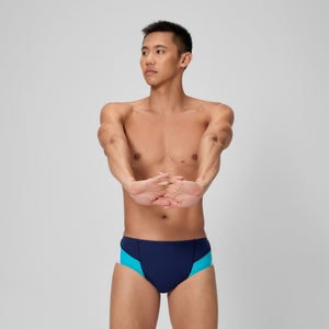 Men's Edge Splice Brief Navy/Blue
