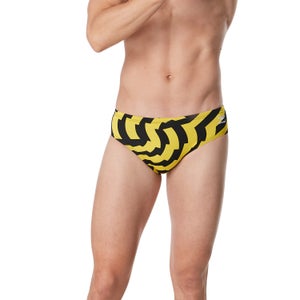 Men's Vortex Maze Brief Yellow