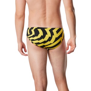 Men's Vortex Maze Brief Yellow