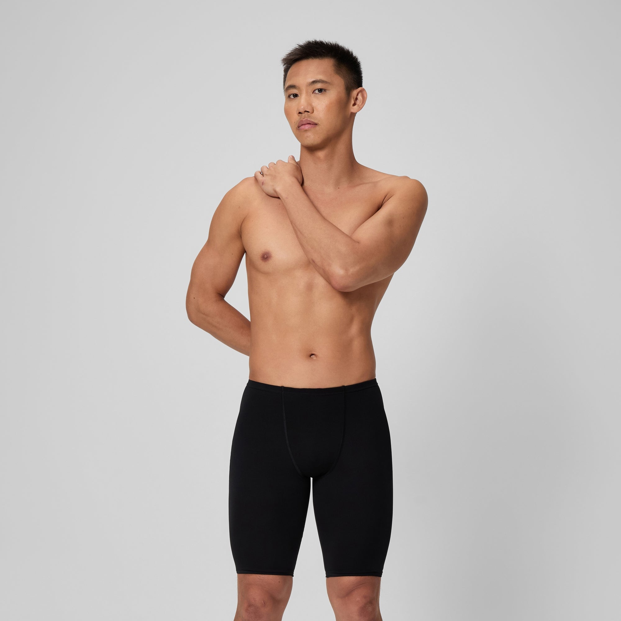 Men's Edge Splice Jammer Black/Red | Speedo USA