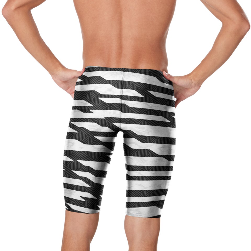 Men's Contort Stripes Jammer White/Black