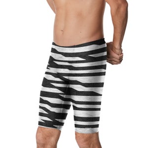 Men's Contort Stripes Jammer White/Black