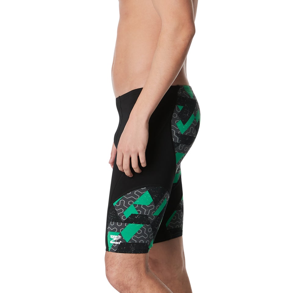 Men's Ruse Blocks Jammer Green