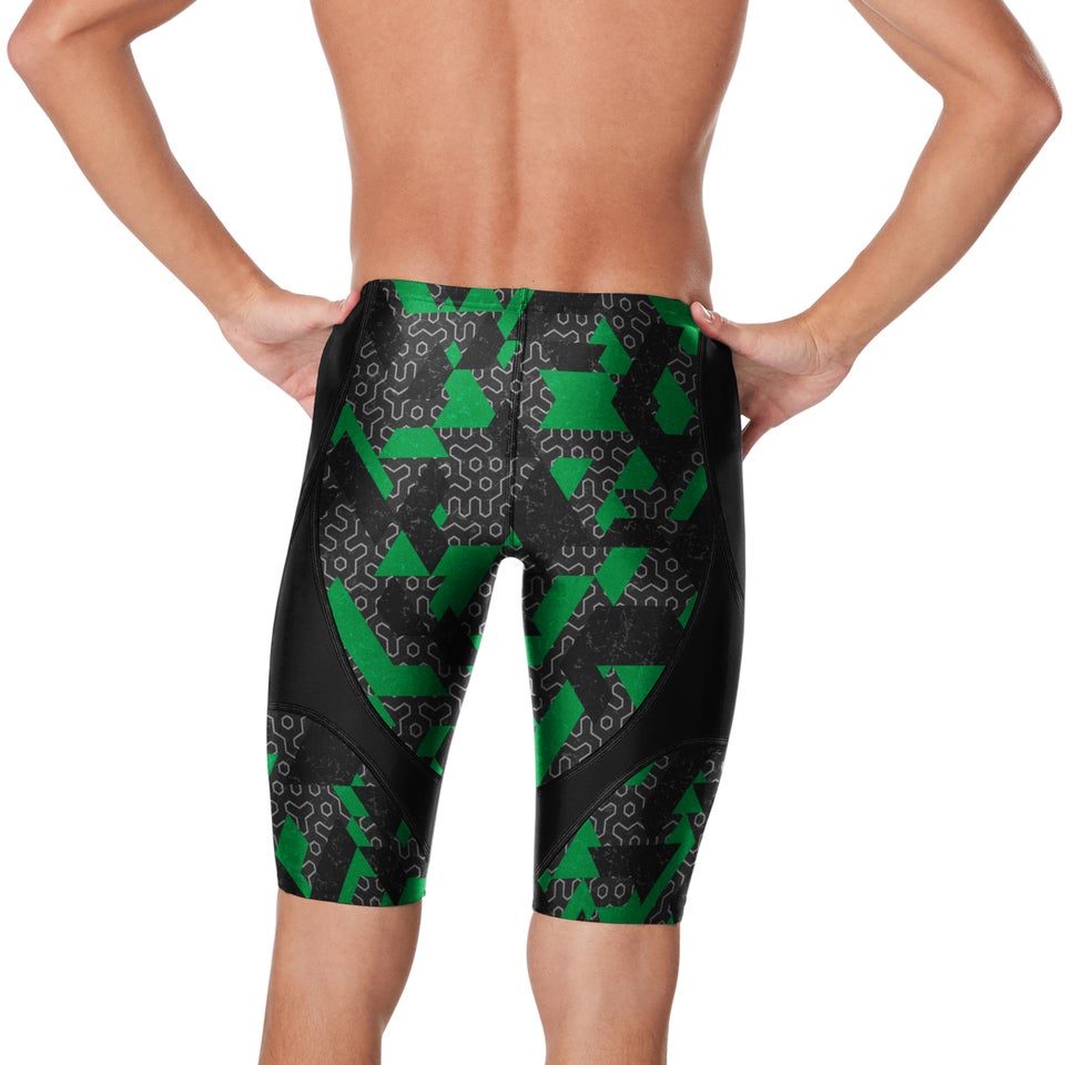 Men's Ruse Blocks Jammer Green