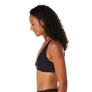 Women's Mesh Bikini Top Black