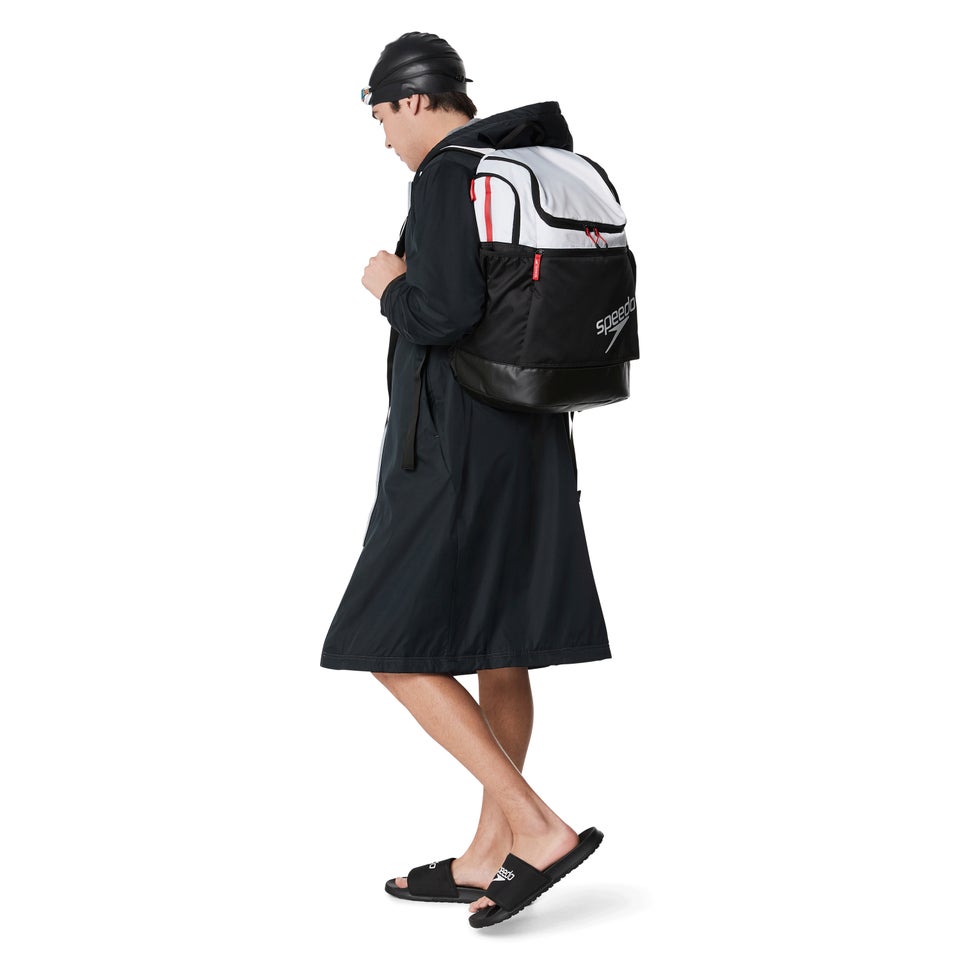 Sac à dos Teamster 2.0 unisexe, noir/blanc