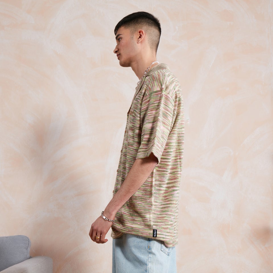 Men's Spacedye Knit Shirt Multi