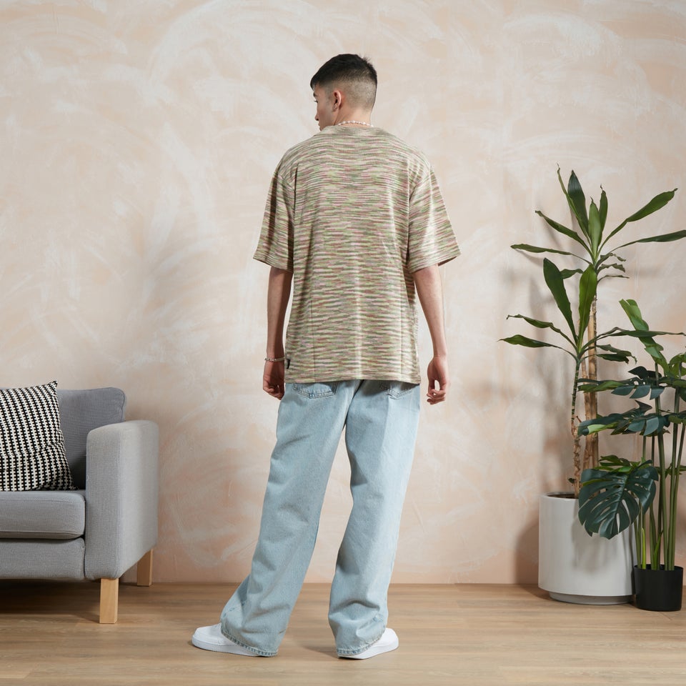 Men's Spacedye Knit Shirt Multi