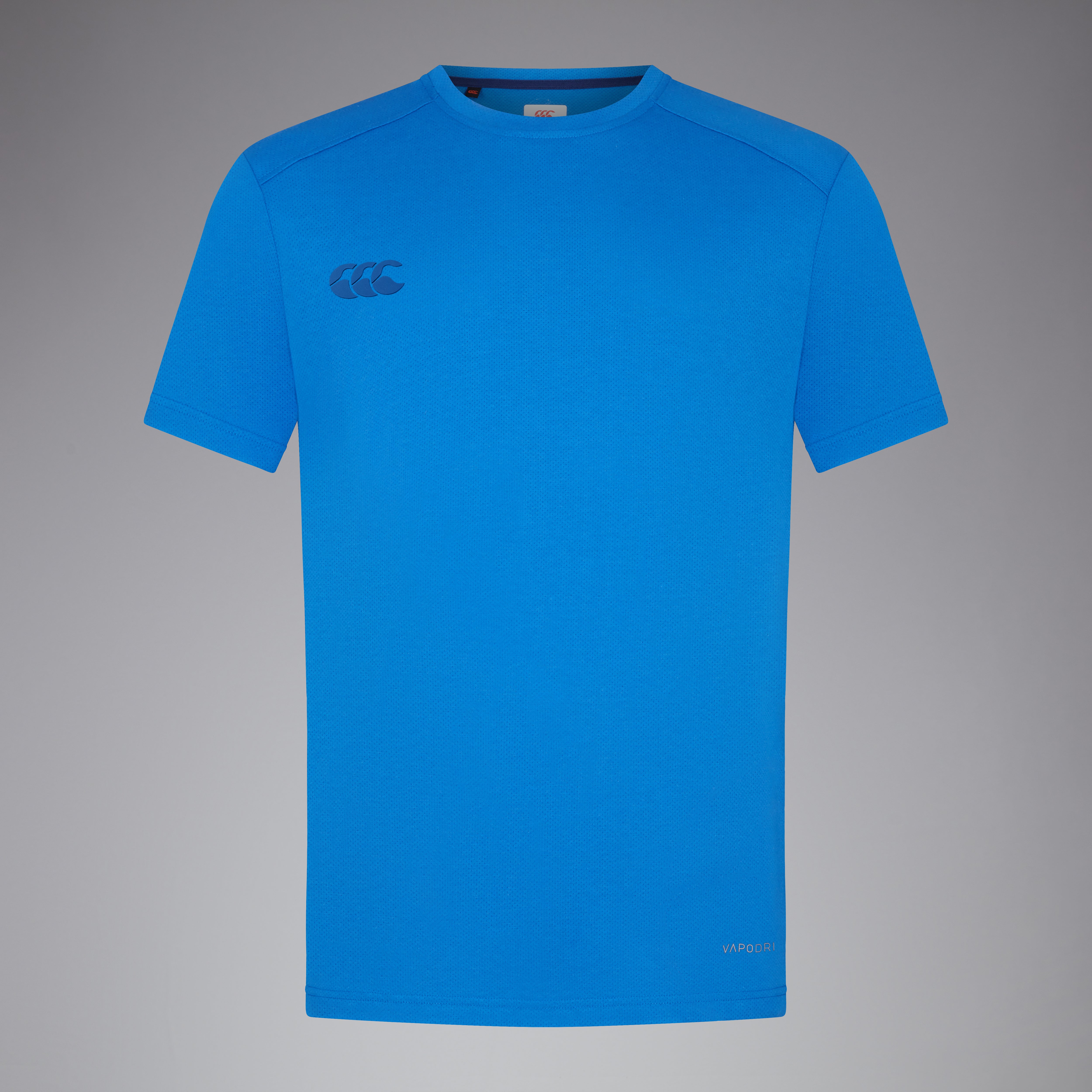 Mens Vapodri Short Sleeve Tempo T-Shirt Blue