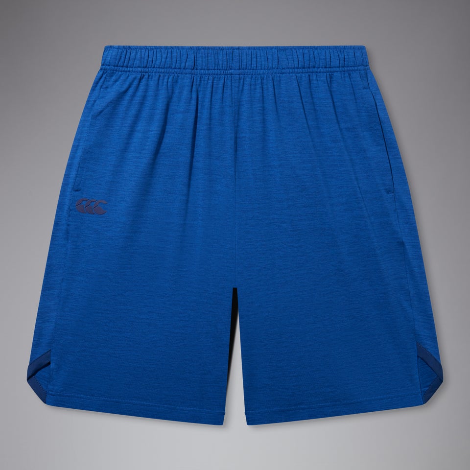 Mens Vapodri 9" Tempo Knit Short Blue