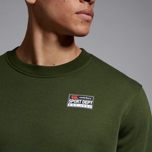 CANTERBURY M CREW NECK SWEAT AM GREEN