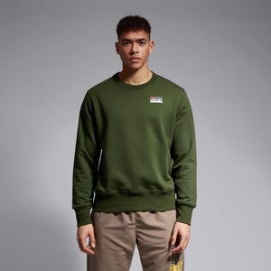 CANTERBURY M CREW NECK SWEAT AM GREEN - 2XL
