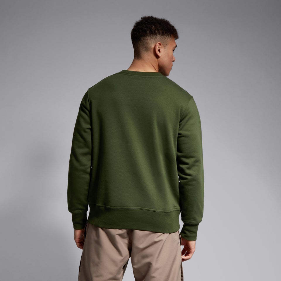 CANTERBURY M CREW NECK SWEAT AM GREEN