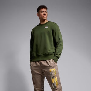 CANTERBURY M CREW NECK SWEAT AM GREEN