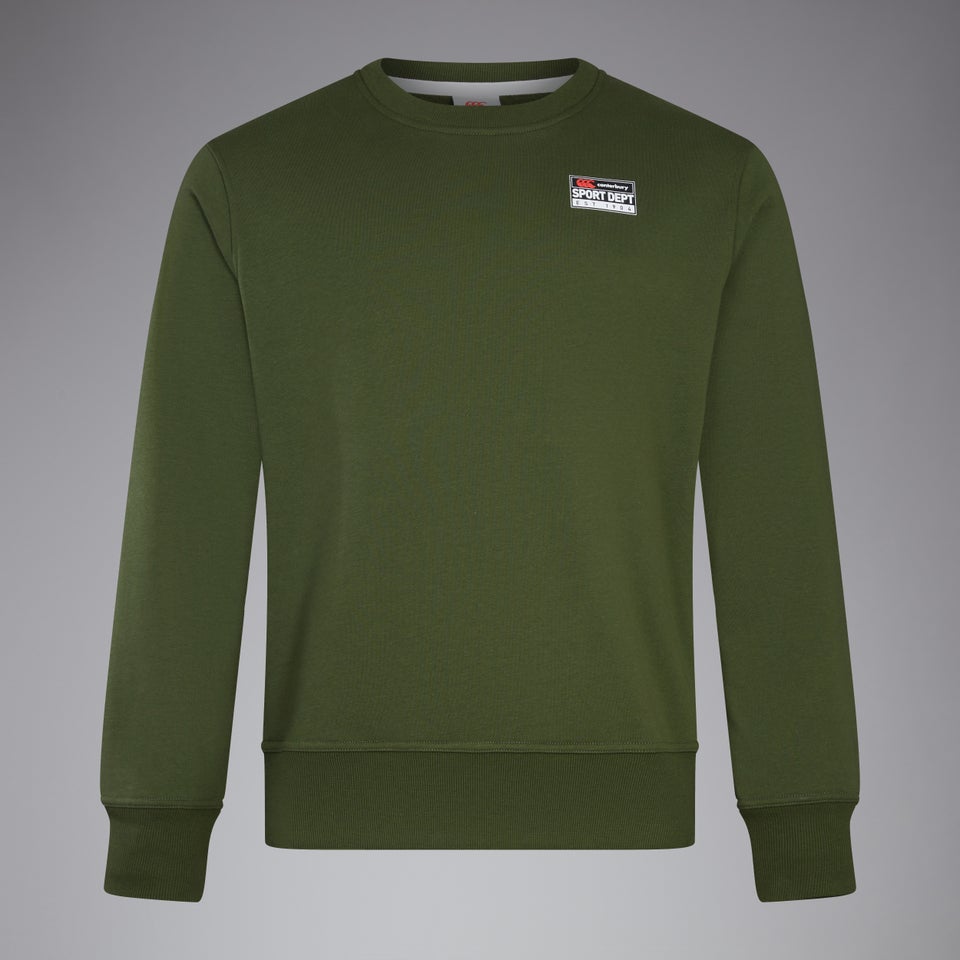 CANTERBURY M CREW NECK SWEAT AM GREEN