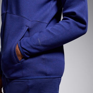 Womens Vapodri FZ Tempo Hooded Sweat Blue