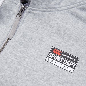Mens CCC Sport Dept FZ Hoodie Grey