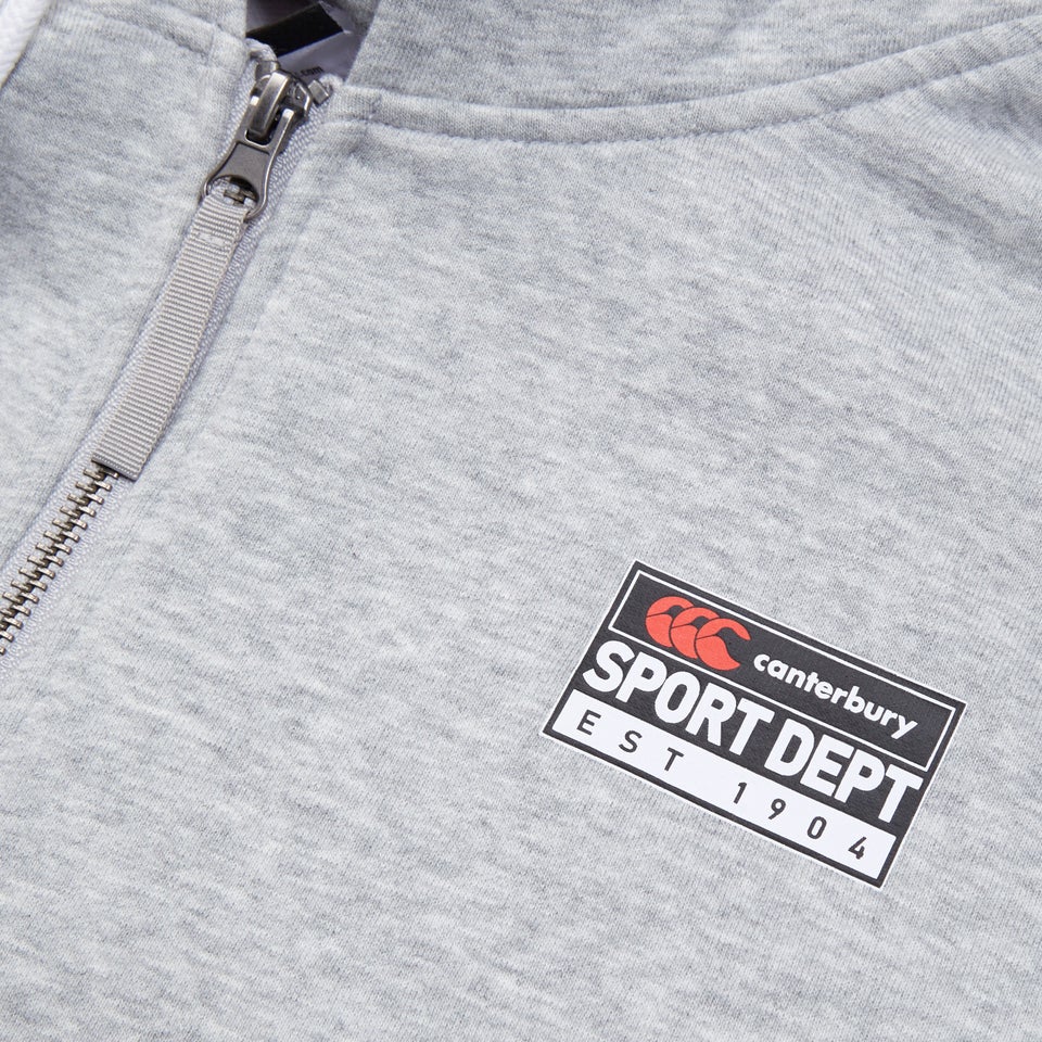 Mens CCC Sport Dept FZ Hoodie Grey