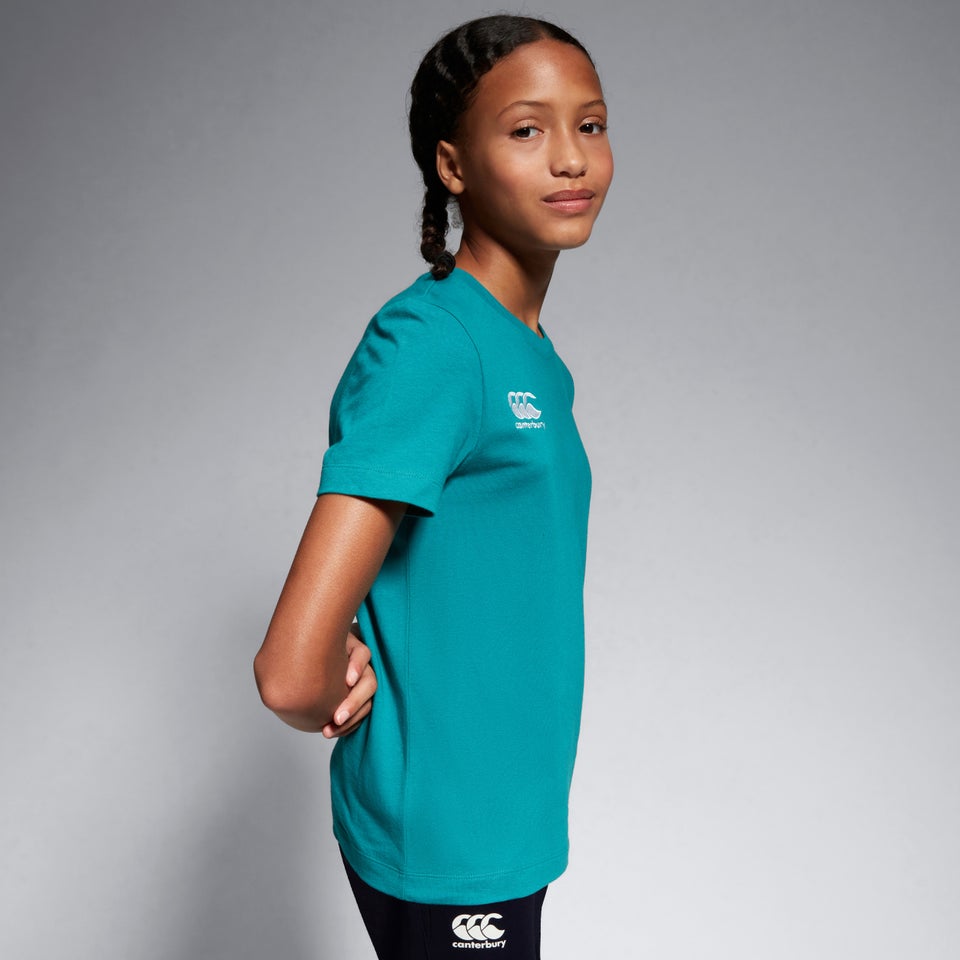 CANTERBURY IRFU COTTON T-SHIRT JU GREEN