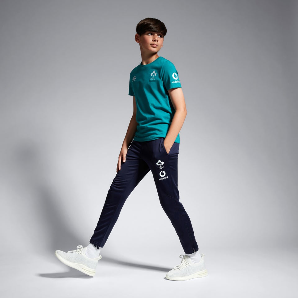 CANTERBURY IRFU COTTON T-SHIRT JU GREEN