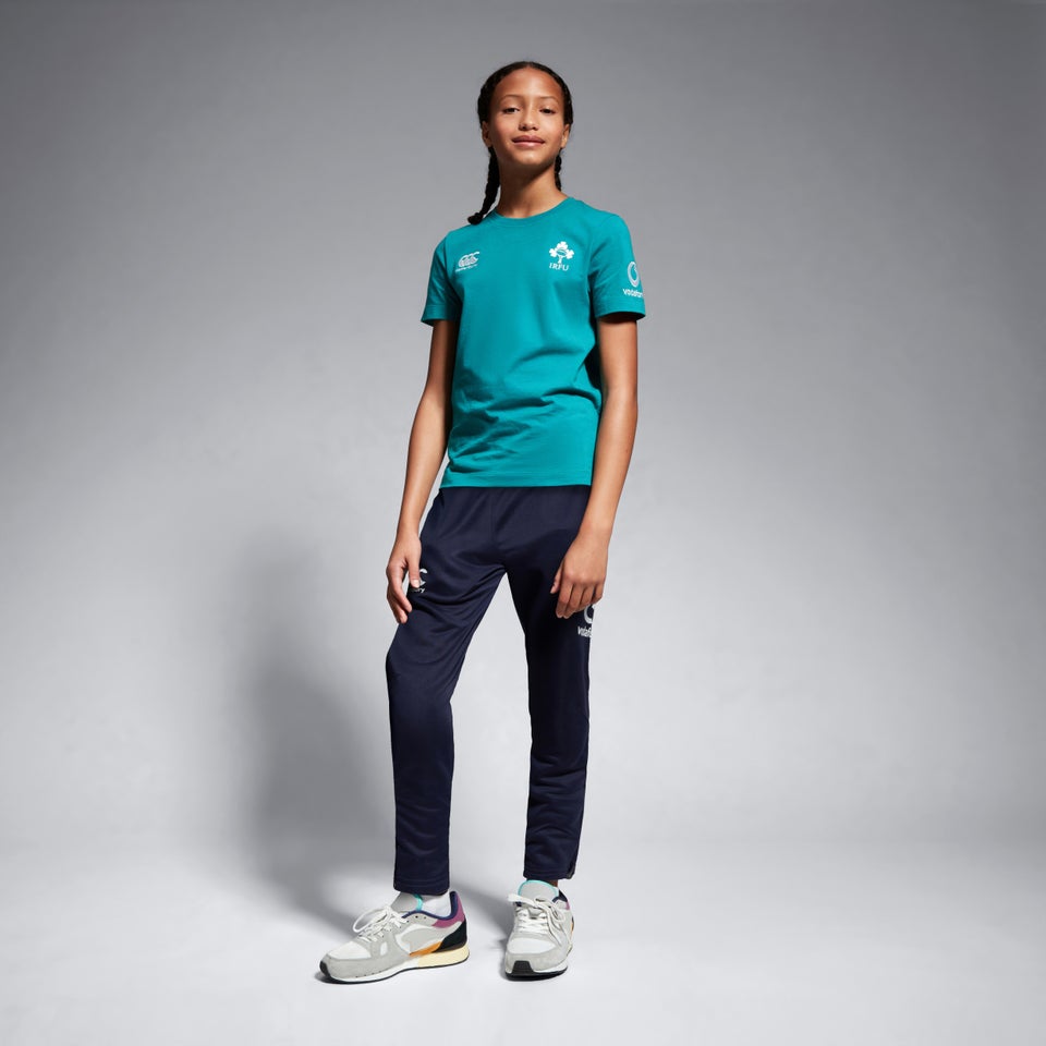 CANTERBURY IRFU COTTON T-SHIRT JU GREEN