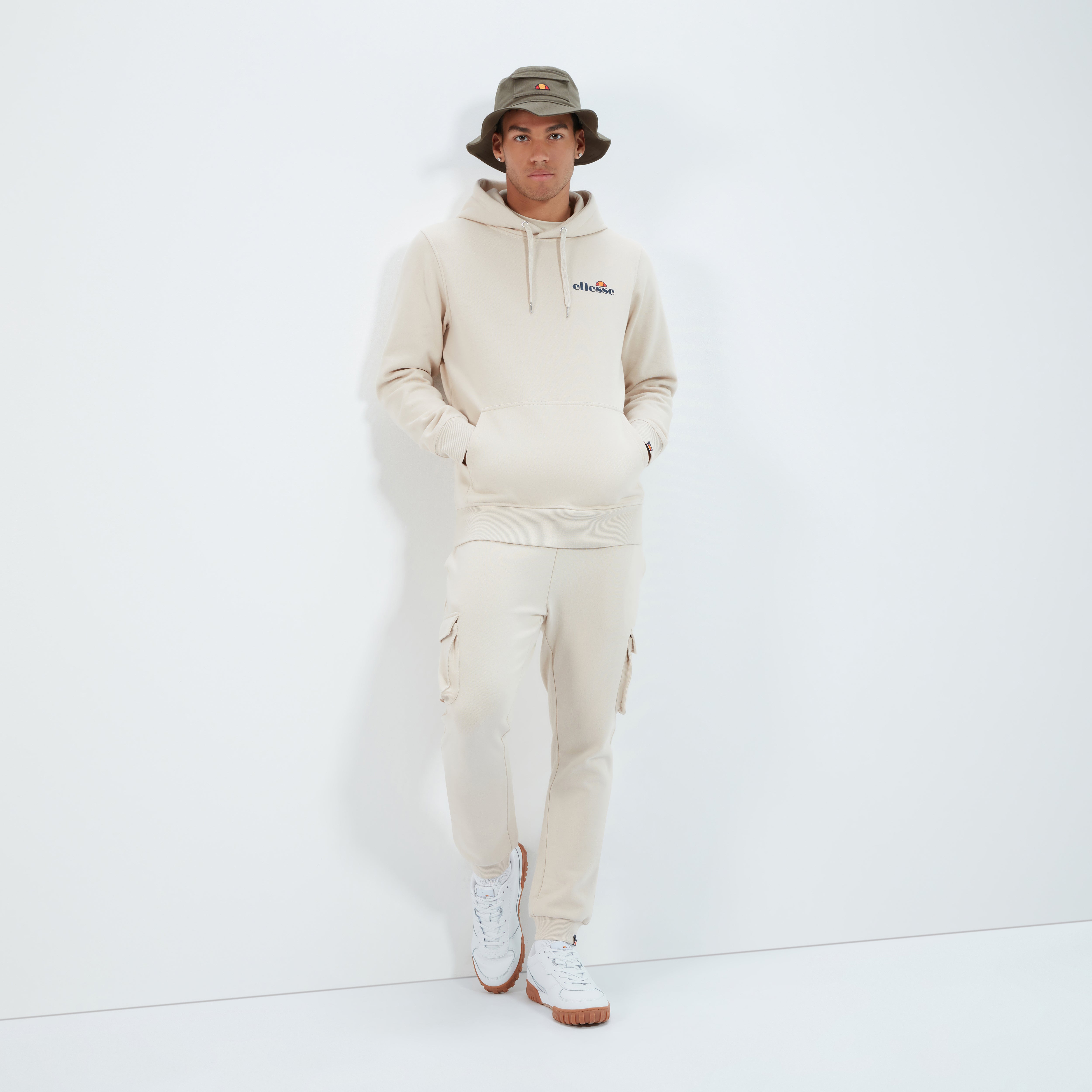 Men's Olevano Overhead Hoody Beige