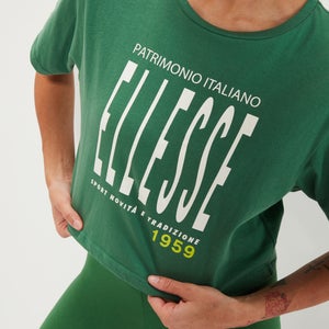 Women's Volia Crop T-Shirt Green