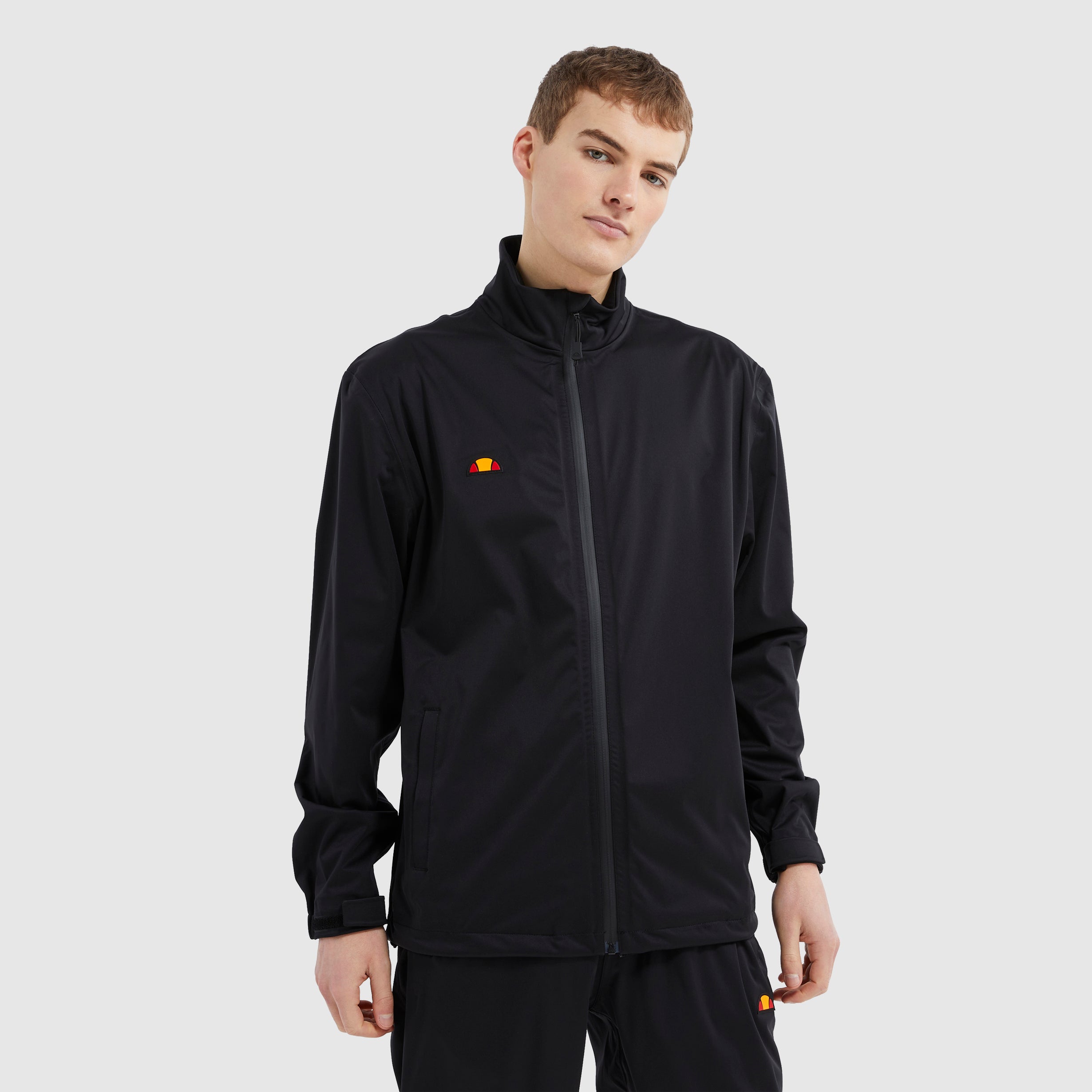 Men's Karlia Waterproof Jacket Black | ellesse UK