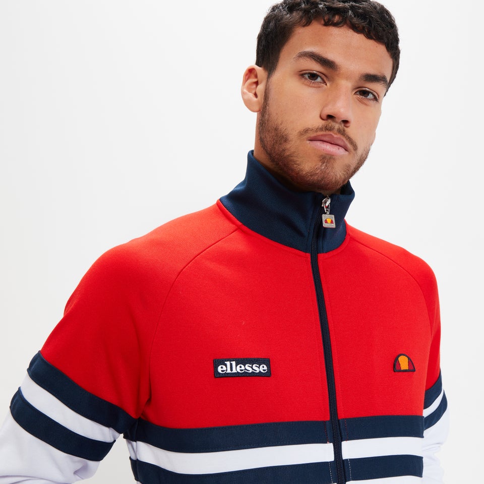 Men's Rimini Track Top Red/White/Navy