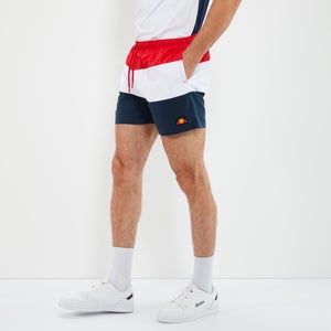 Cielo Badeshorts Rot/Marine/Weiß für Herren