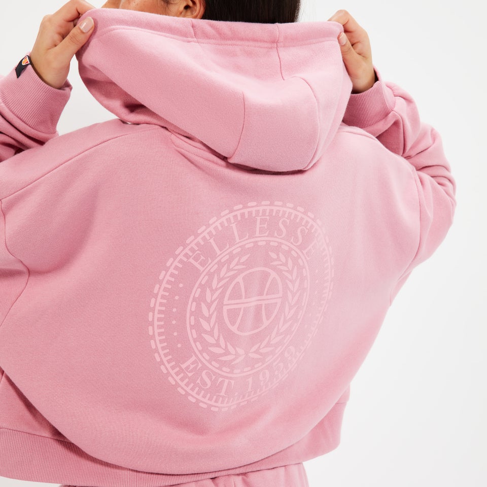 Women's Halo Crop Hoody Pink