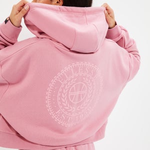 Women's Halo Crop Hoody Pink