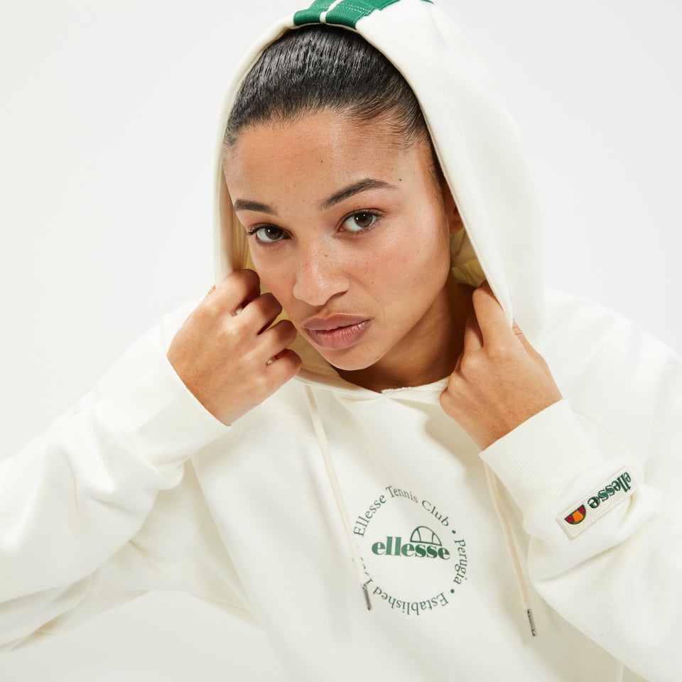 Giaradini Overhead Kapuzenpullover Crème