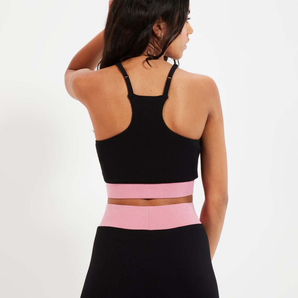 Women's Bobbin Bra Top Black