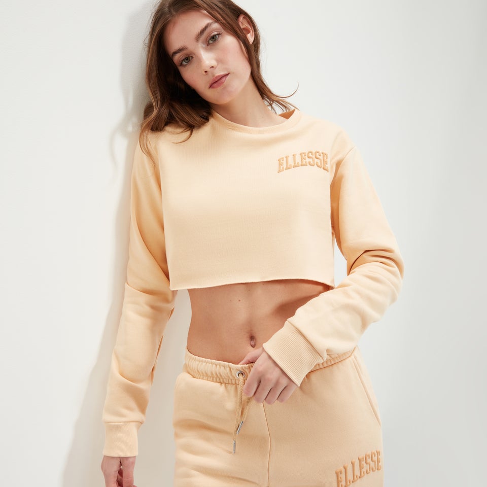 Women's Canleo Crop Sweatshirt Light Brown