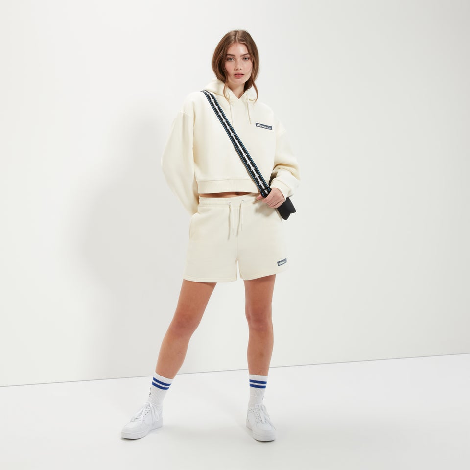 Women's Cria Crop Hoody Off White