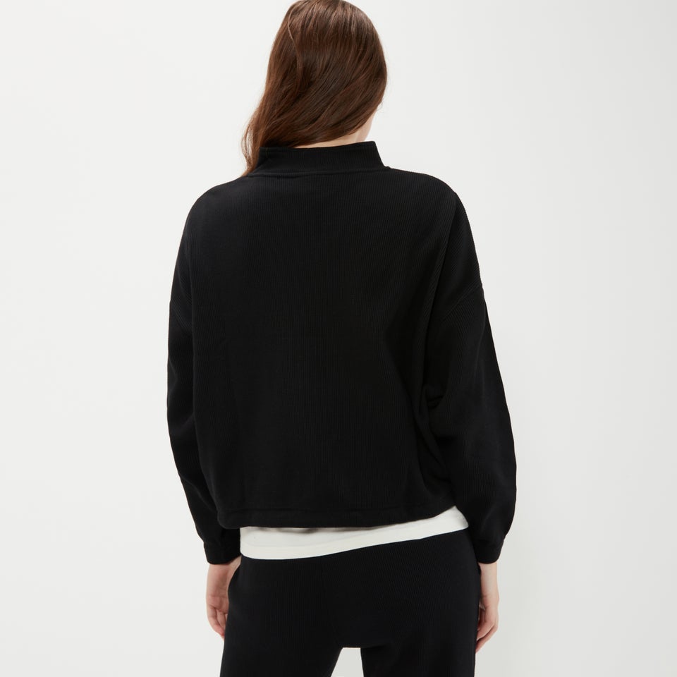 Women's Oprello Crop Track Top Black