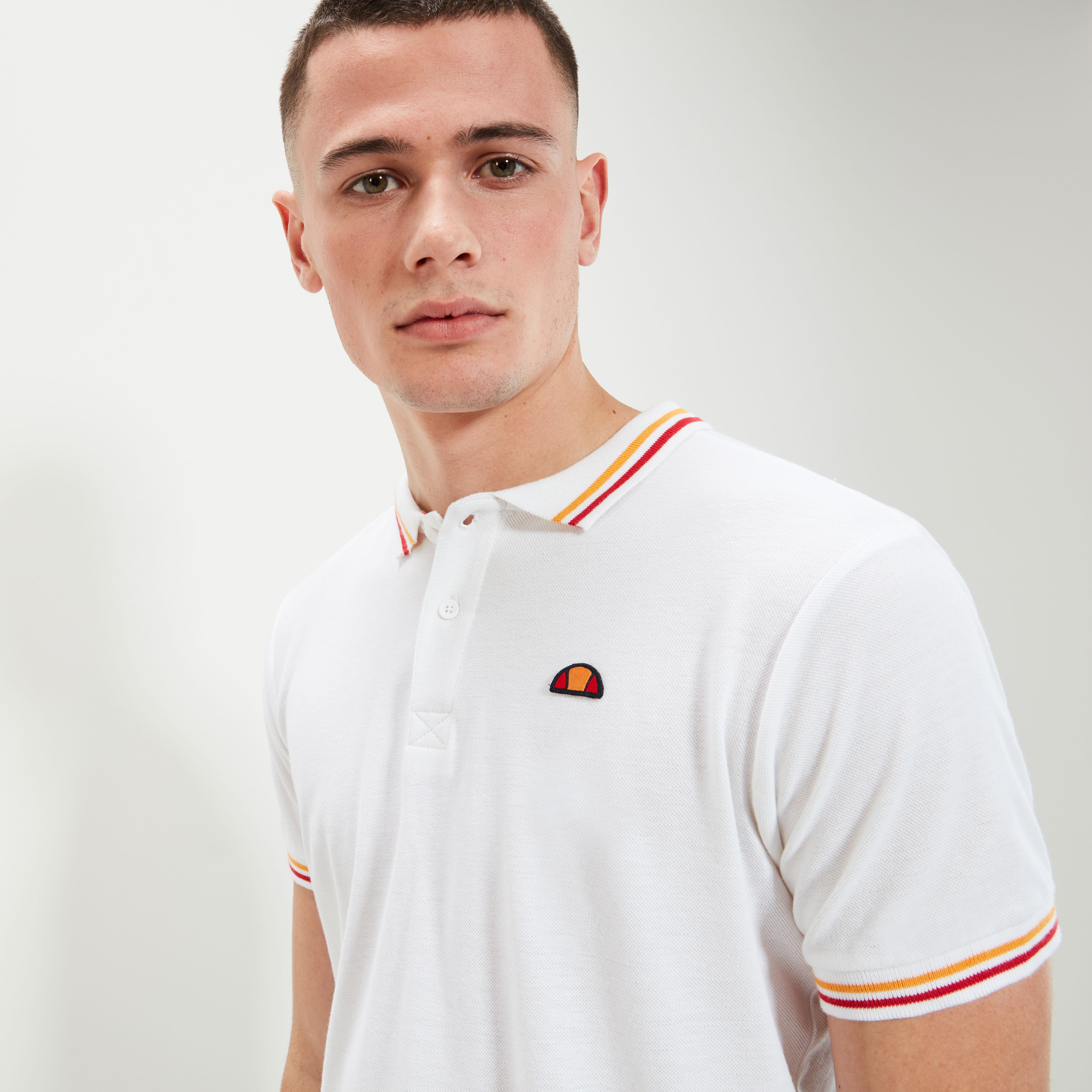 Men's Rooks Polo White | ellesse UK