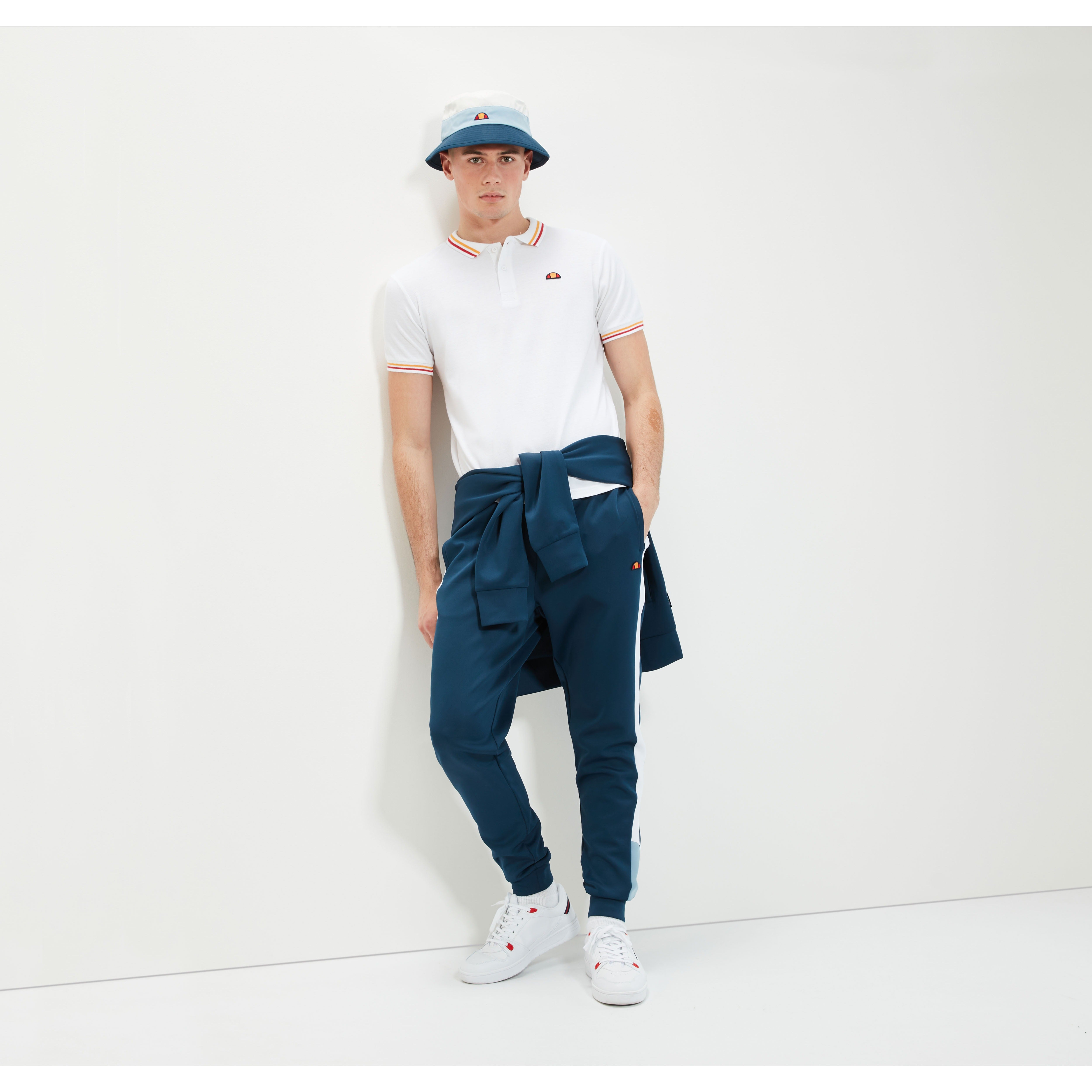Men's Rooks Polo White | ellesse UK