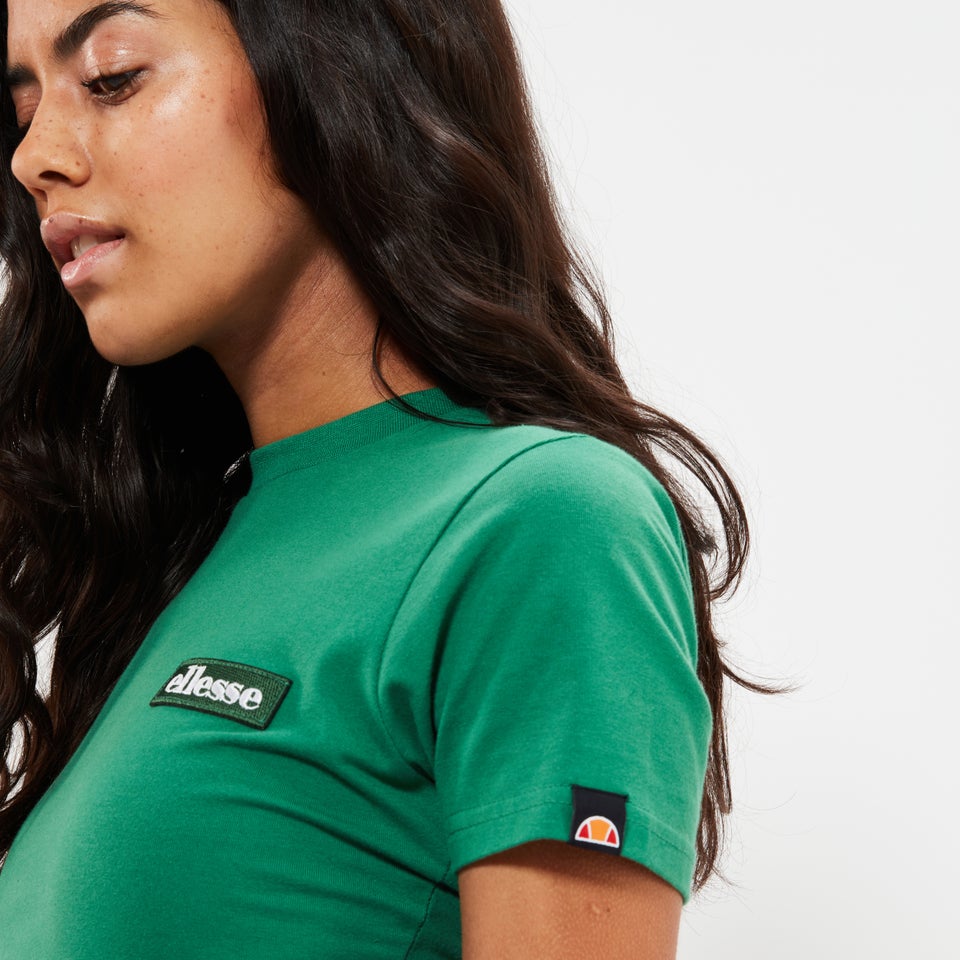 Chelu Crop-T-Shirt Grün für Damen