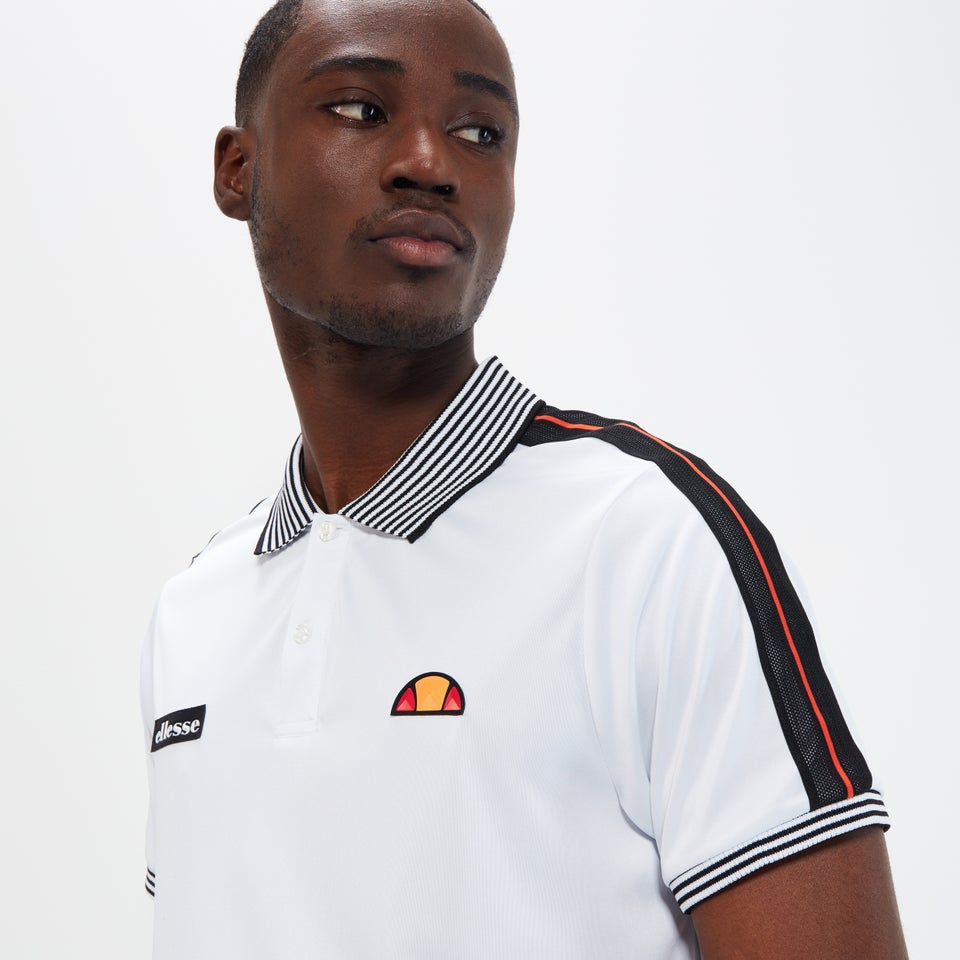 Men's Level Polo White