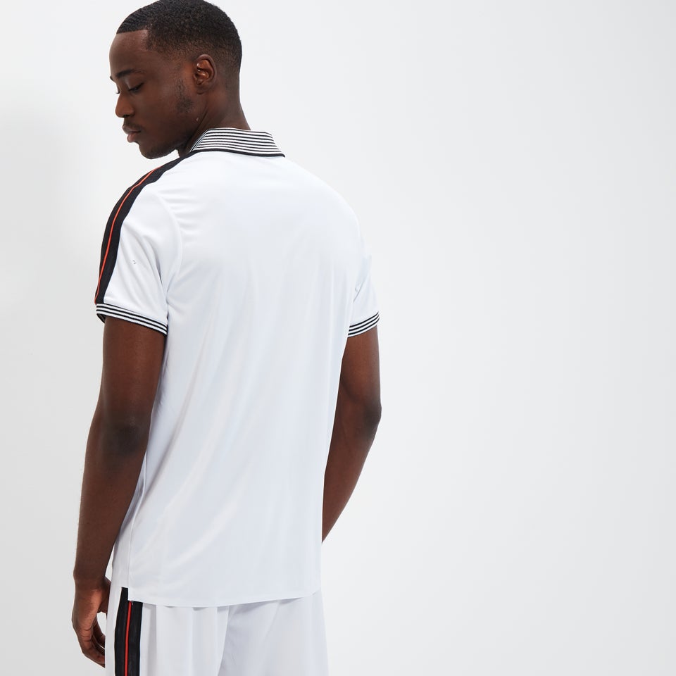 Men's Level Polo White