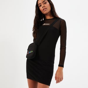 Drelono Kleid Schwarz für Damen